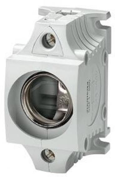ARDEBO.de Siemens 5SF1060 Diazed-Sicherungssockel DII 1polig BGV A2, 3 Stck.