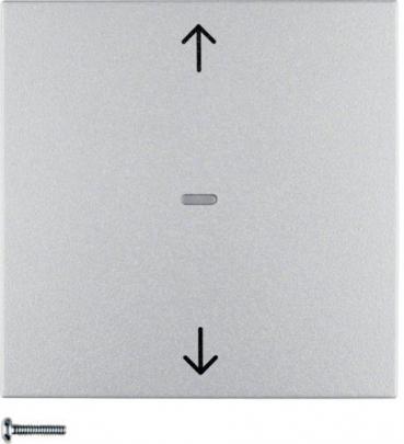 ARDEBO.de Berker 85241183 Jalousie-Taste, B.7, alu matt, lackiert