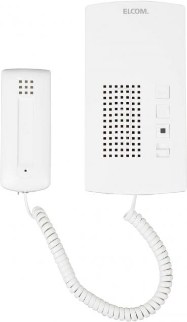 Elcom ASZ-1 EM Audio-Türstation, 1 Teilnehmer, UP/AP, edelstahl, mit 1+n