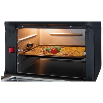 Clatronic FR 3747 H Heißluft-Fritteuse, 34 cm breit, 11 L, 1500 W, 9 Automatikprogramme, Dörrer-Funktion,4 Einschubhöhen, schwarz (263937)