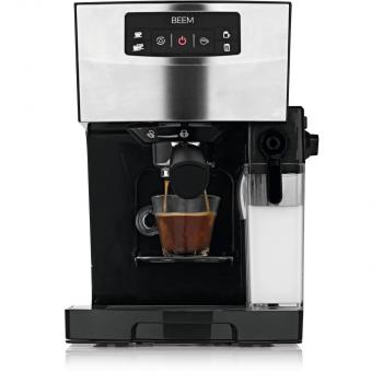 BEEM Siebträger-Maschine Espresso Classico II, 1450 W, 20 bar, schwarz/Edelstahl (07440)