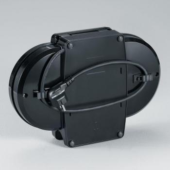 Severin WA 2106 Duo-Waffeleisen, 1200 W, Antihaftbeschichtung, schwarz