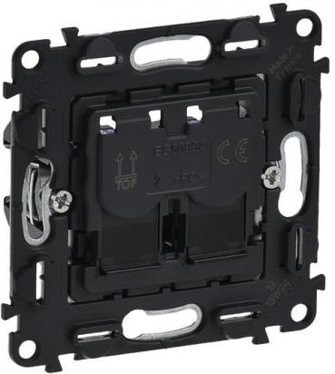 ARDEBO.de Legrand 753049 Datendose 2xRJ45 geschirmt Kategorie 6A STP Valena Life