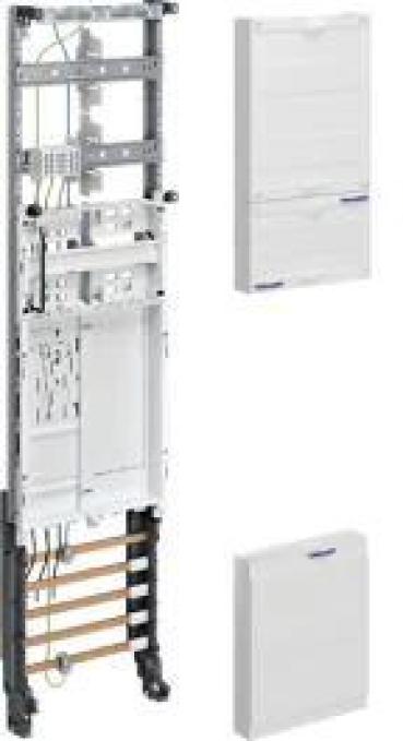 ARDEBO.de Hager ZH3EL27N Komplettfeld, univers Z, 1 Zählerplatz, BKE-I, OKK, H=1050mm, 1-feldig