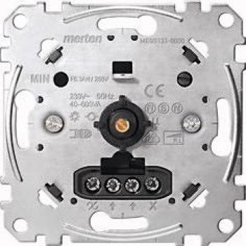 ARDEBO.de Merten Drehdimmer-Einsatz für induktive Last, 40-600 W/VA (MEG5133-0000)