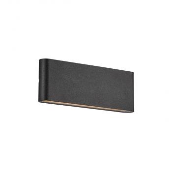 ARDEBO.de Nordlux Kinver 26 Wandleuchte, 10 Watt, 990lm, LED Modul, IP54, schwarz (2118181003)