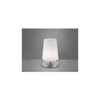 Paul Neuhaus LED-Tischleuchte, weiß-stahl, mit dezentem Lampenschirm, inkl. Touchdimmer, 3W, 235lm, G9 (4146-55)