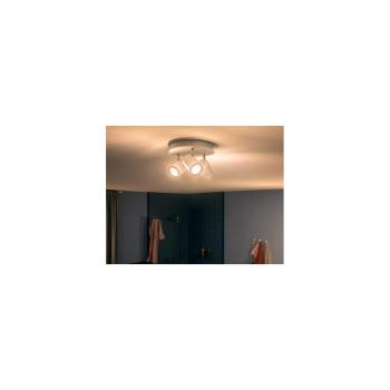 Philips Hue Adore 3-er Pack LED Deckenspot, Dimmschalter, GU10, 5W, 350lm, 4000K, weiß (929003056401)