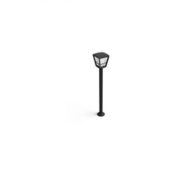 Philips Hue Econic Outdoor LED Wegeleuchte, 15W, 1140lm, 4000K, schwarz (915005732701)