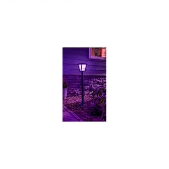 Philips Hue Econic Outdoor LED Wegeleuchte, 15W, 1140lm, 4000K, schwarz (915005732701)
