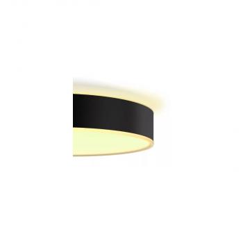 Philips Hue Enrave XL LED Deckenleuchte, Dimmschalter, 48W, 6100lm, 4000K, schwarz (915005997101)