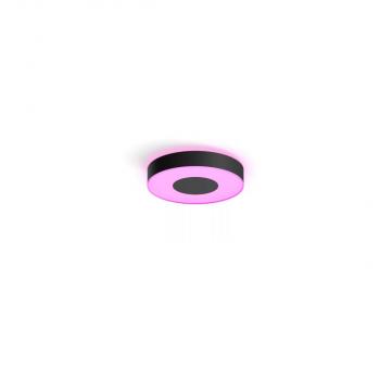 ARDEBO.de Philips Hue Infuse LED Deckenleuchte, M, 33,5W, 2350lm, 4000K, schwarz (915005997301)
