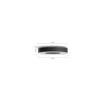 Philips Hue Infuse LED Deckenleuchte, L, 52,5W, 3700lm, 4000K, schwarz (915005997501)