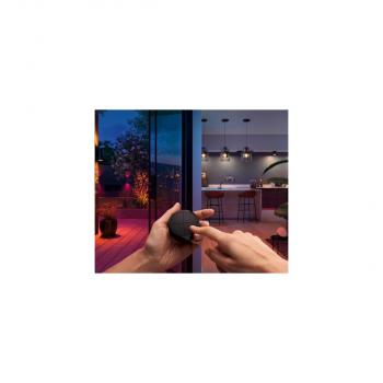 Philips Hue Tap Dial Schalter, akkubetrieben, sanftes dimmen, schwarz (929003500201)