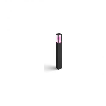 ARDEBO.de Philips Hue White & Color Ambiance Impress Outdoor LED Wegeleuchte, 8W, 1180lm, 4000K, schwarz (915005731101)