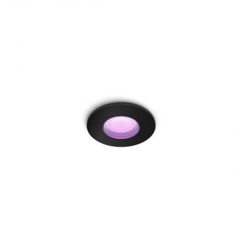 ARDEBO.de Philips Hue White & Color Ambiance Xamento LED Einbauspot, 5,7W, 350lm, 4000K, schwarz (929003526101)