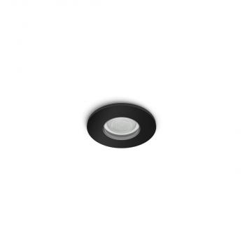 Philips Hue White & Color Ambiance Xamento LED Einbauspot, 5,7W, 350lm, 4000K, schwarz (929003526101)