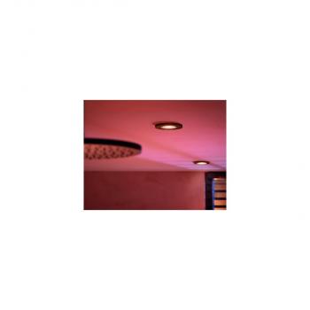 Philips Hue White & Color Ambiance Xamento LED Einbauspot, 5,7W, 350lm, 4000K, schwarz (929003526101)