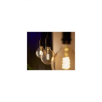 Philips Hue White Ambiance LED Lampe, Filament Giant Globe G125, E27, 7W, 550lm, 4000K (929002478101)