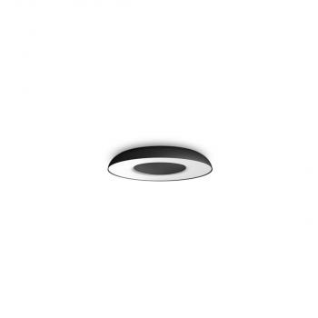Philips Hue White Ambiance Still LED Deckenleuchte, Dimmschalter, 22,5W, 2500lm, 4000K, schwarz (929003055501)