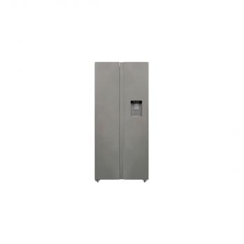 ARDEBO.de PKM SBS436NFWDIX Stand Side-by-Side Kombination, 78 cm breit, 450 L, NoFrost, Wasserspender, Wassertank, ECO-Modus, Edelstahloptik