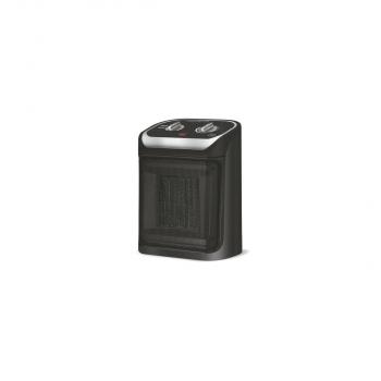 ARDEBO.de Rowenta SO9261 Mini Heizlüfter, 1800 W, 2 Leistungsstufen, Thermostat mit Frostschutzeinstellung, schwarz