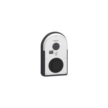 ARDEBO.de Schneider Electric Pro AC Wallbox, 22kW, T2S Steckdose, FI B-EV, IP55, IK10, NFC/RFID Reader, ERK (EVB3I22N40MB)