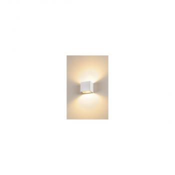 SLV SITRA CUBE LED Outdoor Wand- und Deckenaufbauleuchte, weiß, IP44, 3000K, 11W (1002033)