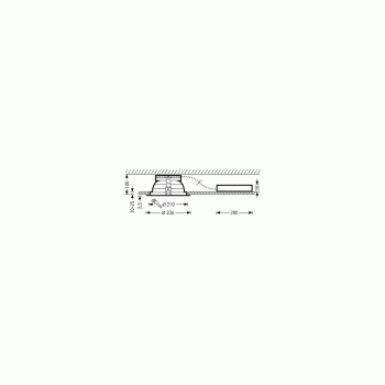 Trilux Rundes LED-Downlight InperlaL G2 HR19 1000-840 ET 01, weiß (6865840)
