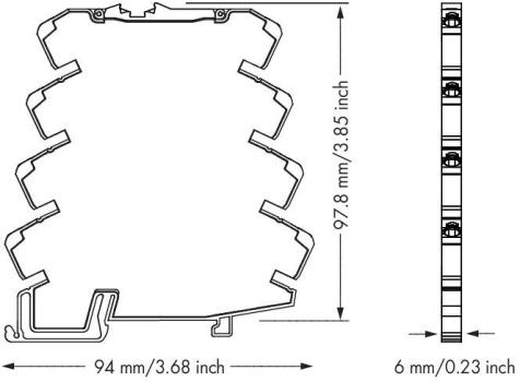 Wago 857-800 Temperaturmessumformer für RTD Sensoren, 24VDC, lichtgrau