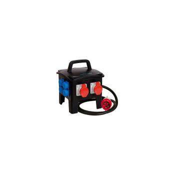 ARDEBO.de Walther 6430203A Tragbare Vollgummi Steckdosenkombination