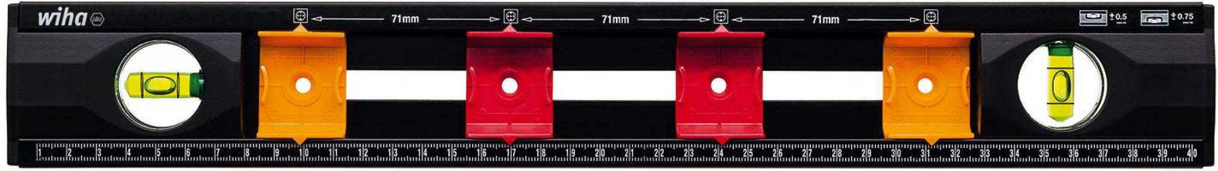 ARDEBO.de Wiha SB24691 Elektriker Wasserwaage, 40cm