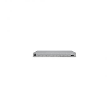 ARDEBO.de Ubiquiti UniFi Switch Pro Max 24 Port, 8 x 2,5 GbE, 16 x GbE, 2 x SFP+ Ports, silber (USW-PRO-MAX-24)