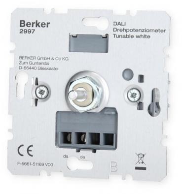 ARDEBO.de Berker 2997 DALI Drehpotenziometer Softrastung