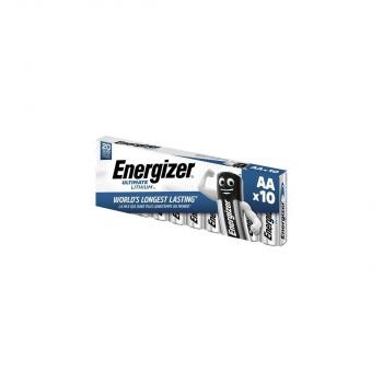 ARDEBO.de Energizer Ultimate Lithium Mignon AA Batterie, 10 Stück (E301535500)