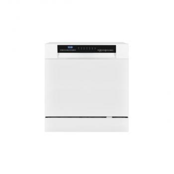 ARDEBO.de Exquisit GSP508-030D Tischgeschirrspüler, 55cm breit, 8 Maßgedecke, 7 Programme, weiß