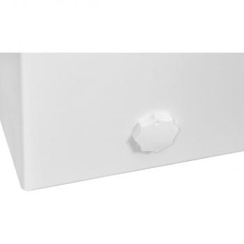 Exquisit GT200-HE-040C Stand Gefriertruhe, 103 cm breit, 198 L, LED Beleuchtung, 2 Körbe, Schnellgefrierfunktion, weiß