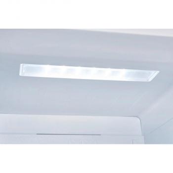 Exquisit SBS560-050D Side by side Kühlschrank, 91,2cm breit, 562L, NoFrost, Digitale Kontrolle, LED-Beleuchtung, Umluftventilator, inoxlook