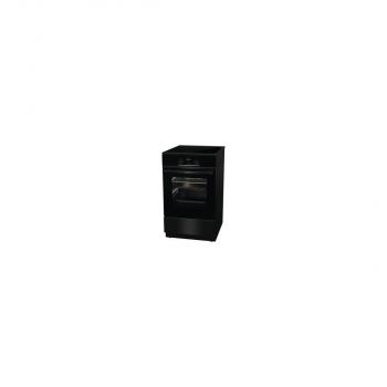 Gorenje GEIT5C60BPG Stand Elektroherd mit Induktionskochfeld, 50 cm breit, 70 L, Pizza-Funktion, FrozenBake, AirFry, Kindersicherung, TouchControl, schwarz