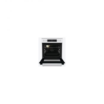 Gorenje GECS6C70WPA Elektro-Standherd mit Glaskeramikkochfeld, 60cm breit, 71L, Grill, Pizzafunktion, FrozenBake, MultiAir, weiß