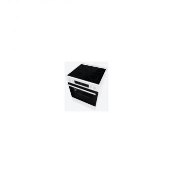 Gorenje GECS6C70WPA Elektro-Standherd mit Glaskeramikkochfeld, 60cm breit, 71L, Grill, Pizzafunktion, FrozenBake, MultiAir, weiß