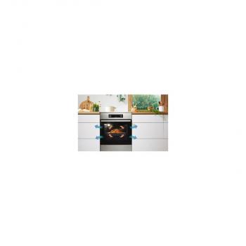Gorenje GECS5C70XPA EEK: A Standherd, 50cm breit, 70L, Versenkknebel, Schnellaufheizung, AquaClean, Heißluft, Edelstahl