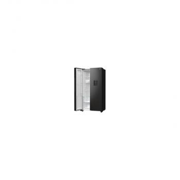 Gorenje NRR9185EABXLWD Side-by-Side Kombination, 91,5 cm breit, 547l L NoFrost Plus, ZeroZone, Twist ice maker, Wasserspender, schwarz