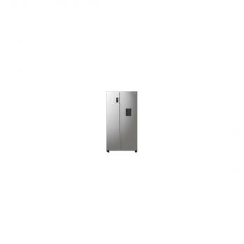 ARDEBO.de Gorenje NRR9185DAXLWD Stand Side-by-Side Kombination, 91,5 cm breit, 547 L, NoFrost Plus, FastFreeze, TwistIce, grau metallic strukturiert