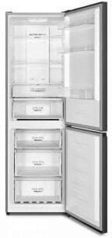 Gorenje NRK619CABXL4 Stand Kühl-Gefrierkombination, 59,5 cm breit, 304 L, NoFrost Plus, FastFreeze, MultiFlow Kühlung, schwarz