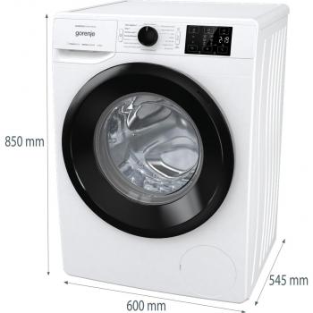 Gorenje WNEI74APS 7kg Frontlader Waschmaschine, 60cm breit, 1400U/Min, StableTech, 16 Programme, 3-teilige Waschmittelschublade, Kindersicherung, weiß
