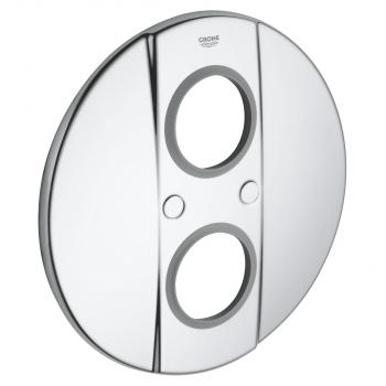 ARDEBO.de GROHE Grohtherm 2000 Rosette, für Fertigmontageset, chrom (47749000)
