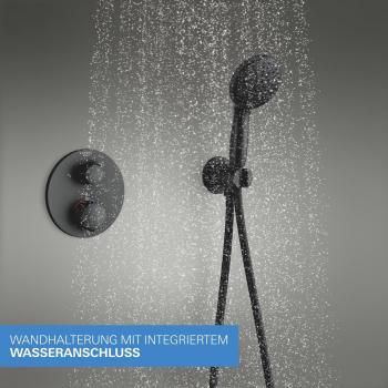 GROHE Precision Thermostat Duschsystem, Unterputz, Quickfix, mit Vitalio Start 250, mattschwarz (348832430)