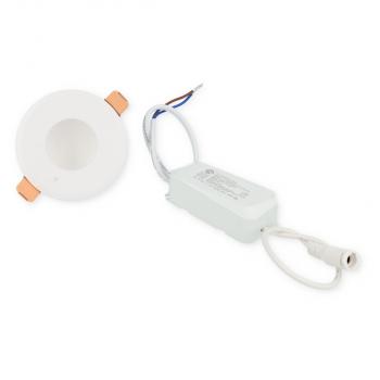 LAS LED Downlight GHOST dim-to-warm, 5W, 380lm, 2000-3000K, weiß (LS-GR4WW-F)