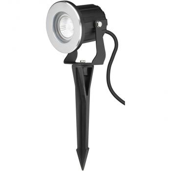 ARDEBO.de LCD Erdspießstrahler Typ 5017, 35W, GU10, schwarz (5017)